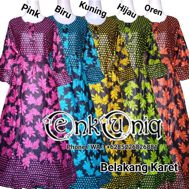 Dress Batik Maura / Dress Kancing Maura / Maura Batik