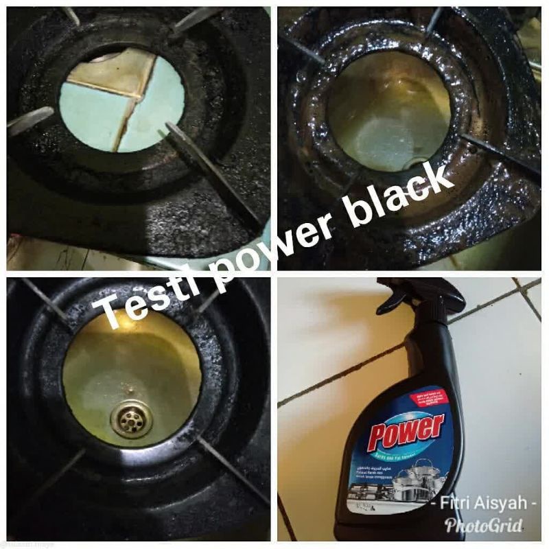 MY WAY Power Black Serbaguna Degreaser Pembersih Kerak Panci Wajan dan Kamar Mandi 480ML