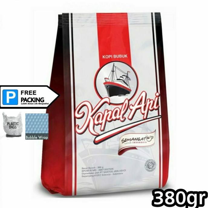 

Mantap Kopi Kapal Api Spesial Bubuk Silver 380Gr Pouch Ready Bagus