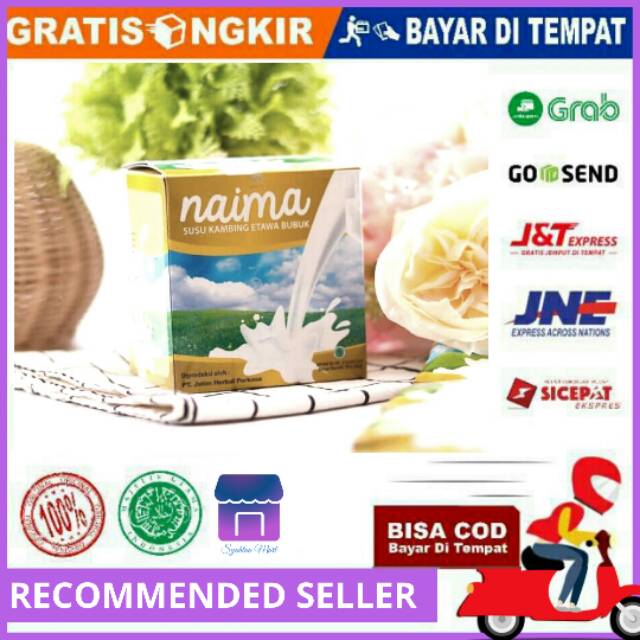 

Susu Bubuk Naima, Susu Kambing Etawa Propolis Bee Pollen Naima