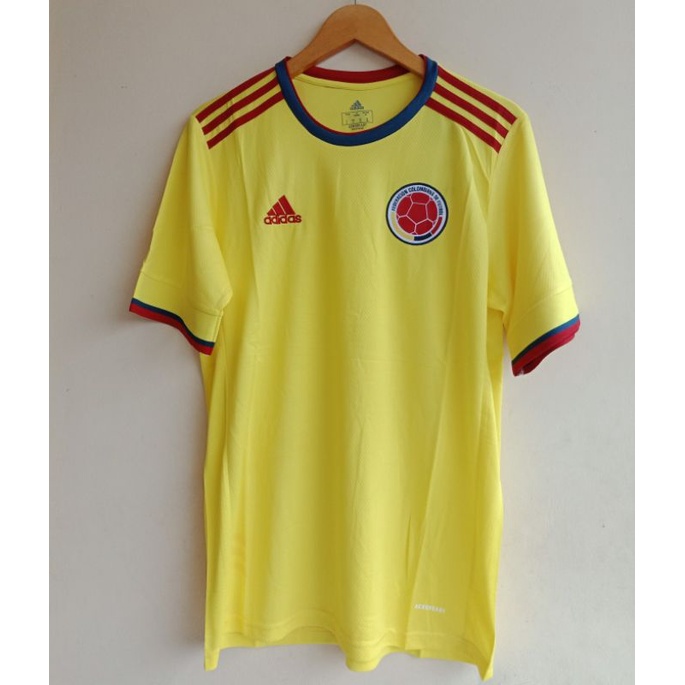JERSEY OBRAL NEGARA KOLOMBIA COLOMBIA HOME COPA AMERICA 2021 GRADE ORI