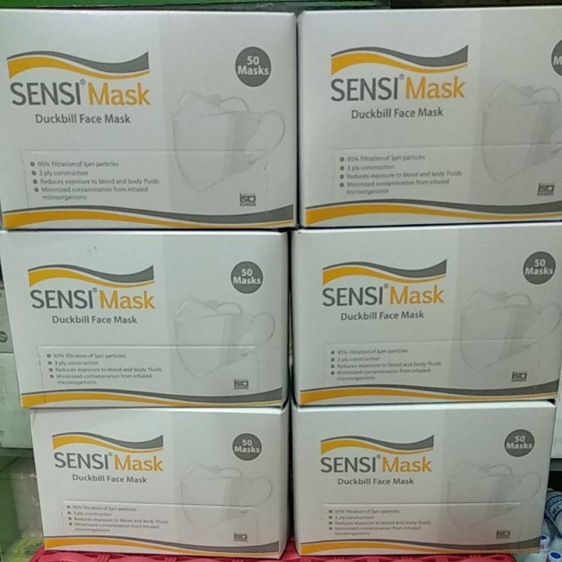 Masker Sensi Duckbill @50 pcs