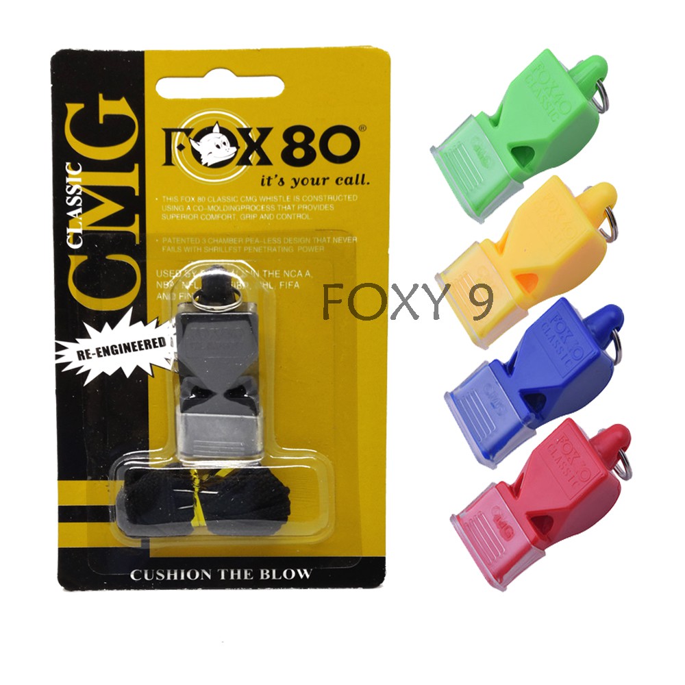 Jual FOX 80 Peluit Pluit Wasit Parkir Pramuka Outdoor Camping