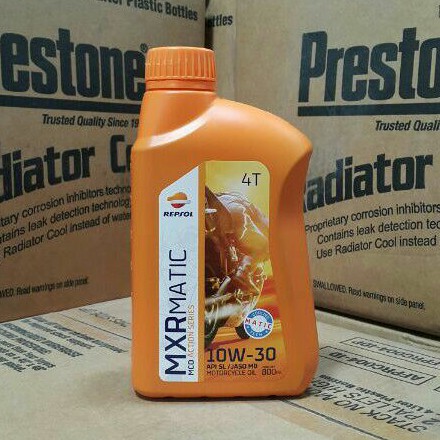 OLI MESIN MOTOR MATIC SCOOTER REPSOL MXR MATIC 10W-30 800 ML