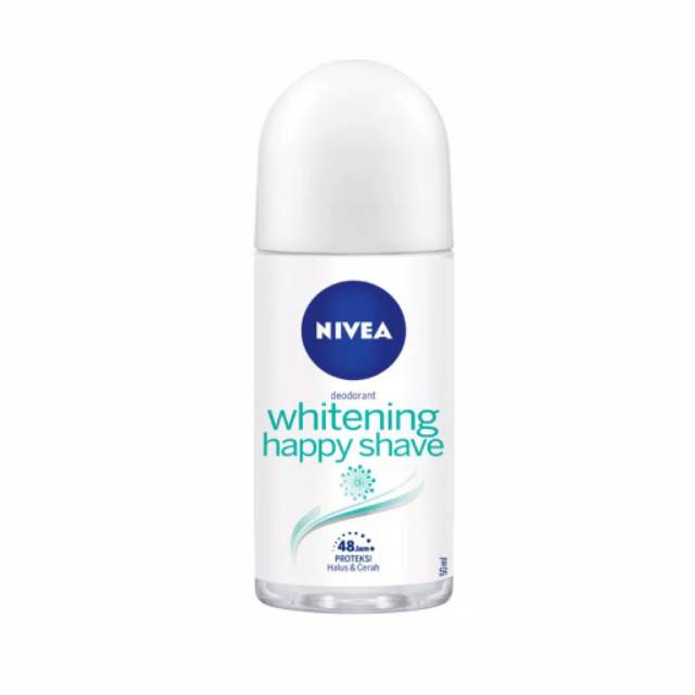 NIVEA Deodorant Whitening Happy Shave Roll On