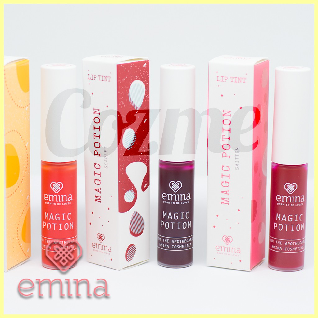 EMINA Lip Tint Magic Potion All Colors