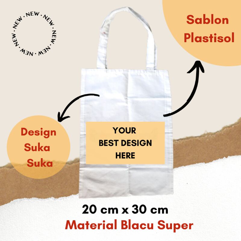 TOTE BAG CUSTOM/TOTE BAG KPOP/TOTE BAG PRINTING/TOTE BAG SABLON/YAS TOTE BAG/TOTE