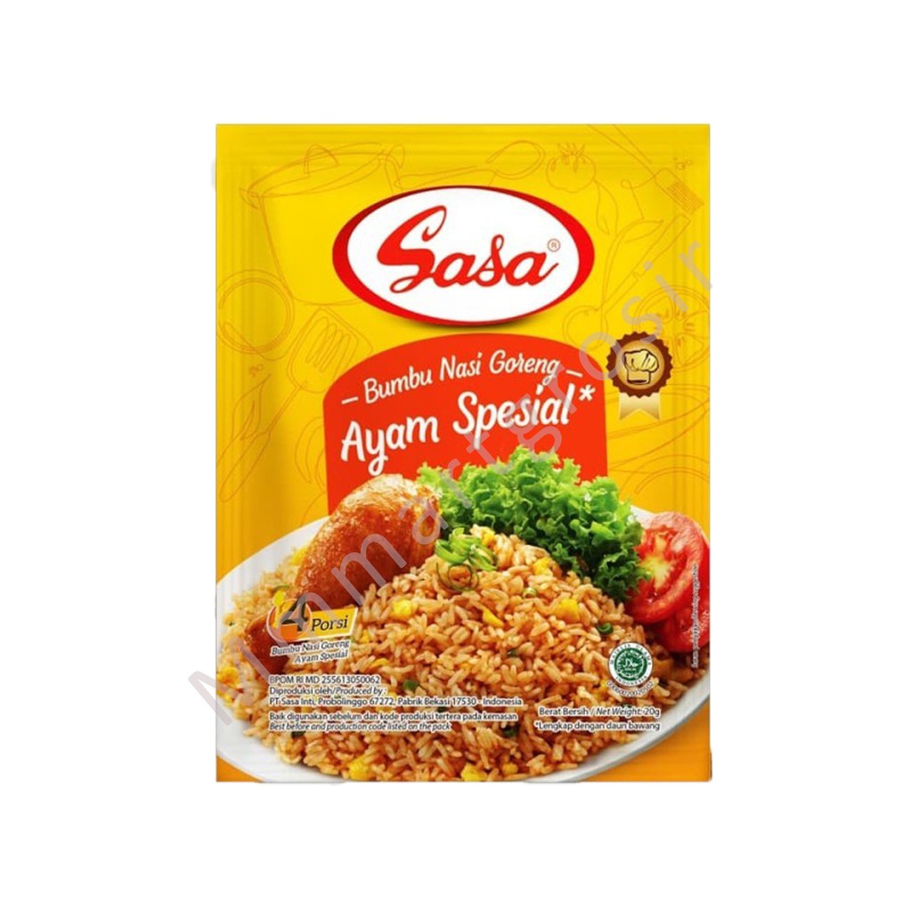 Sasa Bumbu / Bumbu Masakan Instan / Bumbu Praktis Serbaguna / Bumbu Varian Rasa