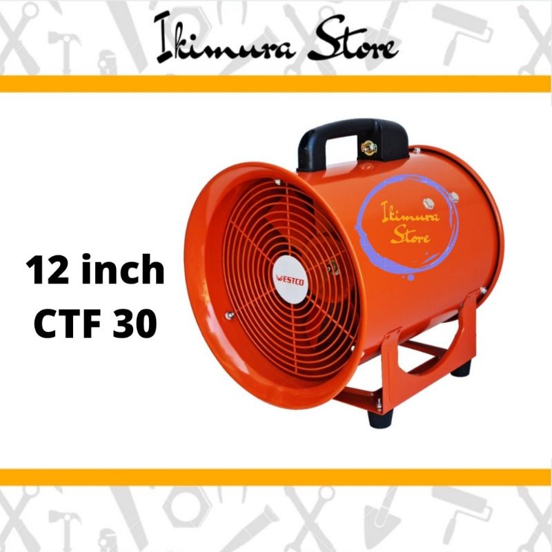 Portable Blower Ventilator 12 inch CTF 30