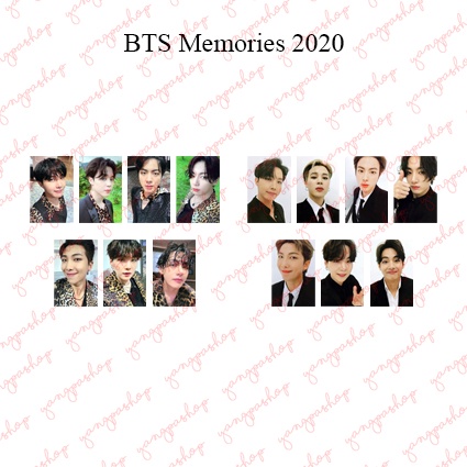[READY / SET] 2020 MEMORIES BTSN PHOTOCARD FAN MADE UNOFFICIAL DVD BLURAY YANGPASHOP JUNGKOOK V TAEH