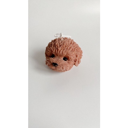 Poodle Candle - Dark Brown Poodle