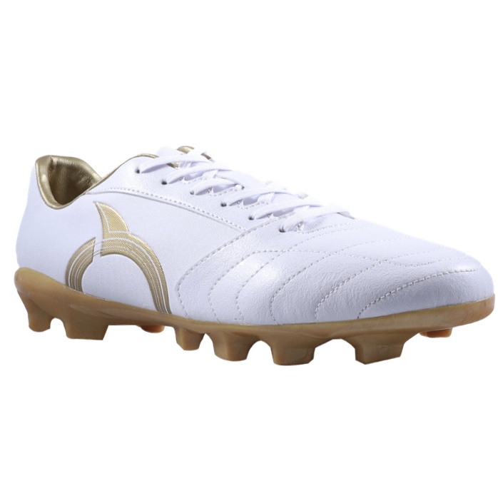 [BOLEH TUKAR UKURAN] Sepatu Bola OrtusEight Mirage FG Ortus Eight-White Gold