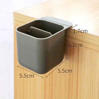 

Unik Kotak Pensil Meja Holder Desktop Organizer Storage Box - Aaa06 - Gray Hemat