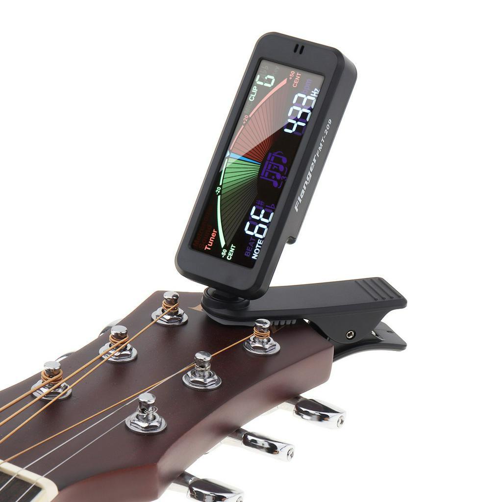 Metronome Tuner 3 IN 1 Dengan Klip Untuk Gitar Ukulele