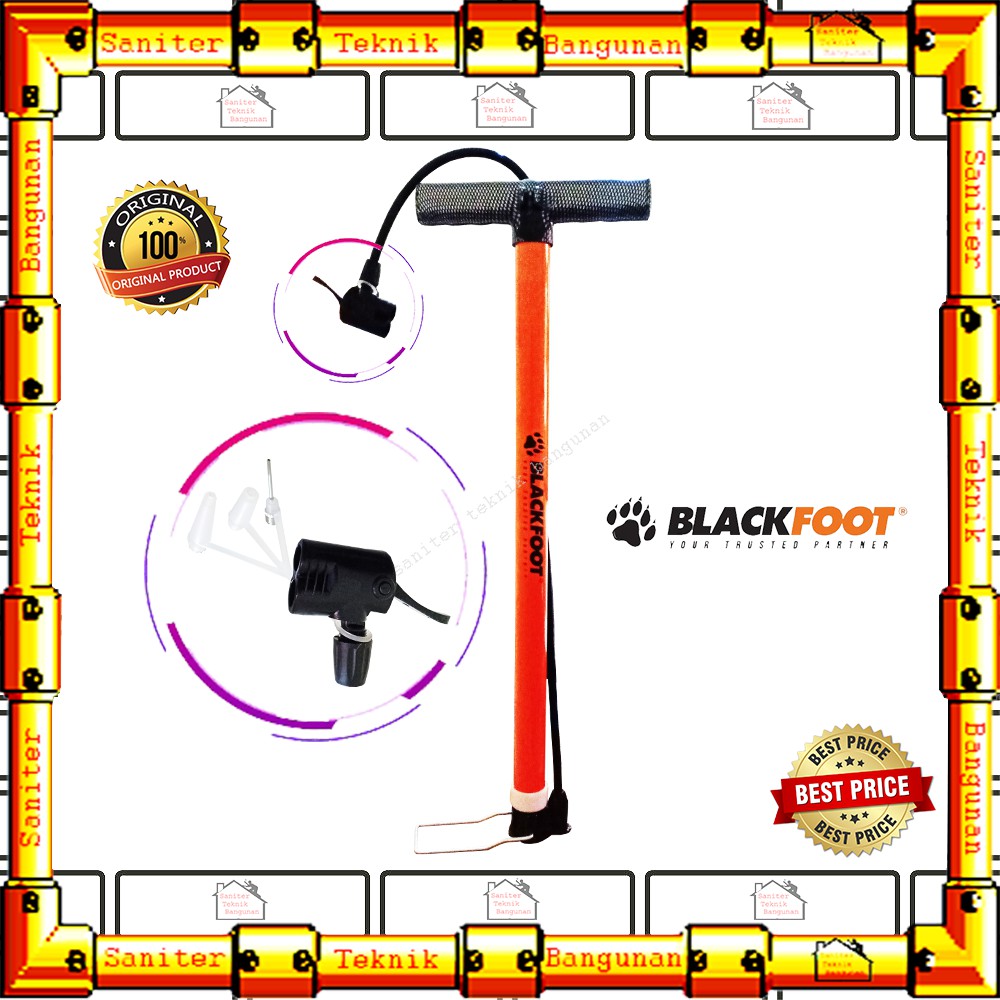 Blackfoot Pompa Angin Ban Sepeda Portable