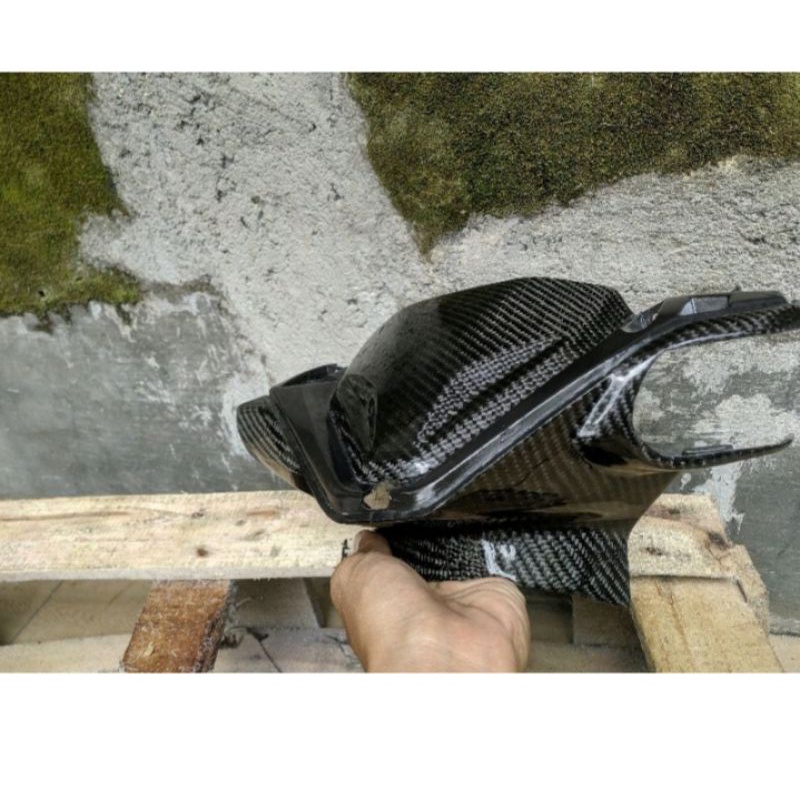 Batok depan Vario LED new Part ori Carbon kevlar