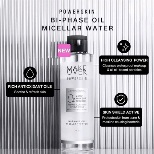 Make Over Powerskin Bi-Phase Oil Micellar Water