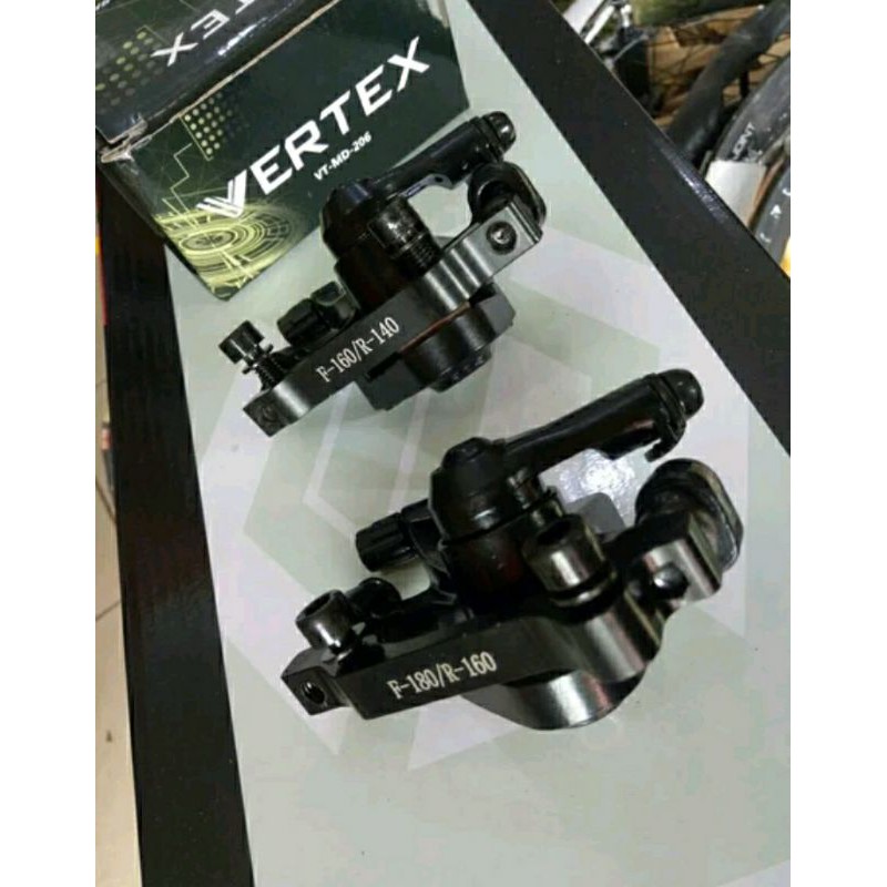 Caliper rem sepeda Kaliper Cakram disc brake mtb lipat mtb Depan Original AB