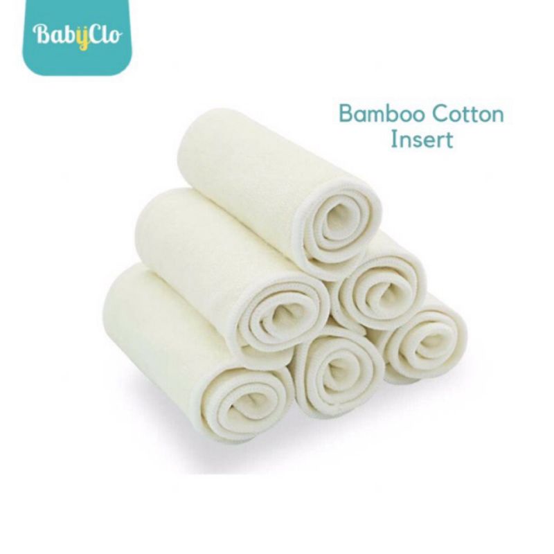 Bamboo Cotton Insert Clodi Babyclo