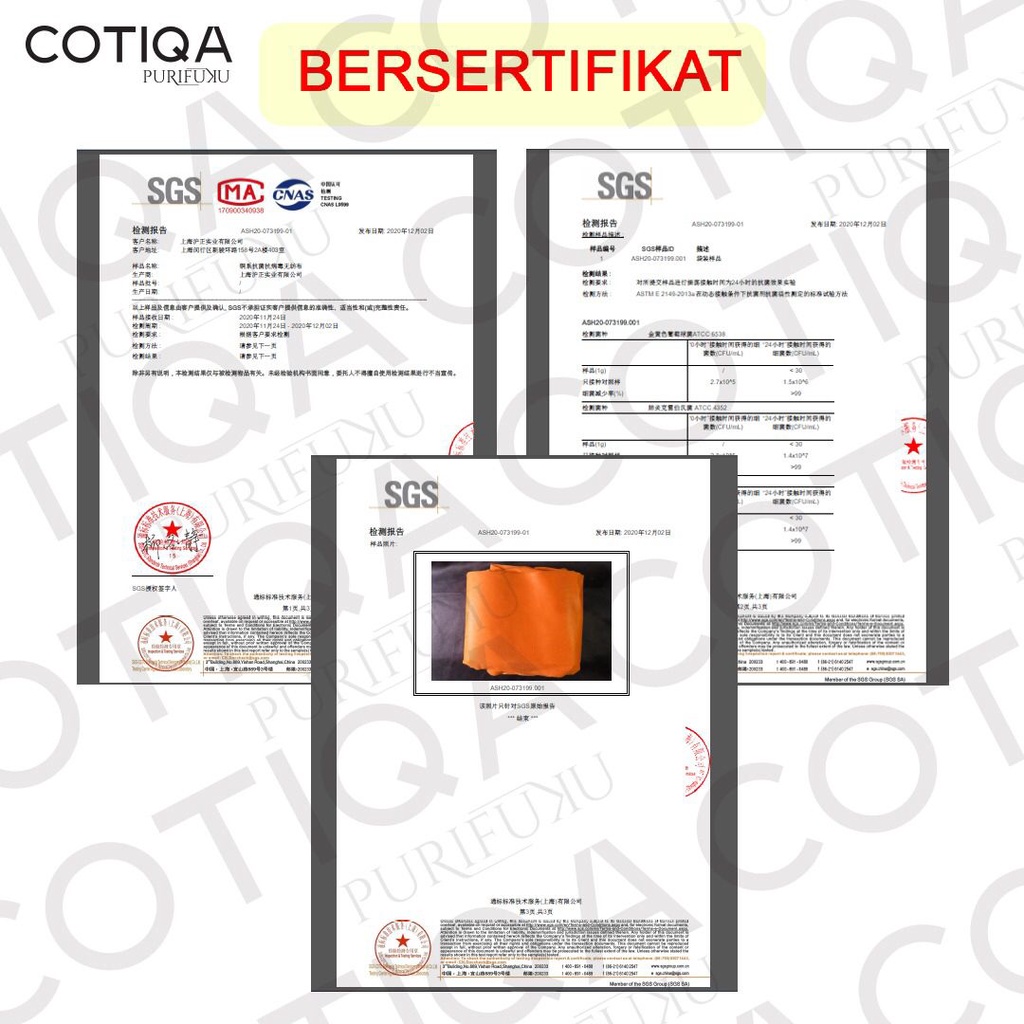 Masker KF94 5ply KOREA COTIQA COPPER OXIDE ORIGINAL penangkal Virus pembasmi virus anti virus