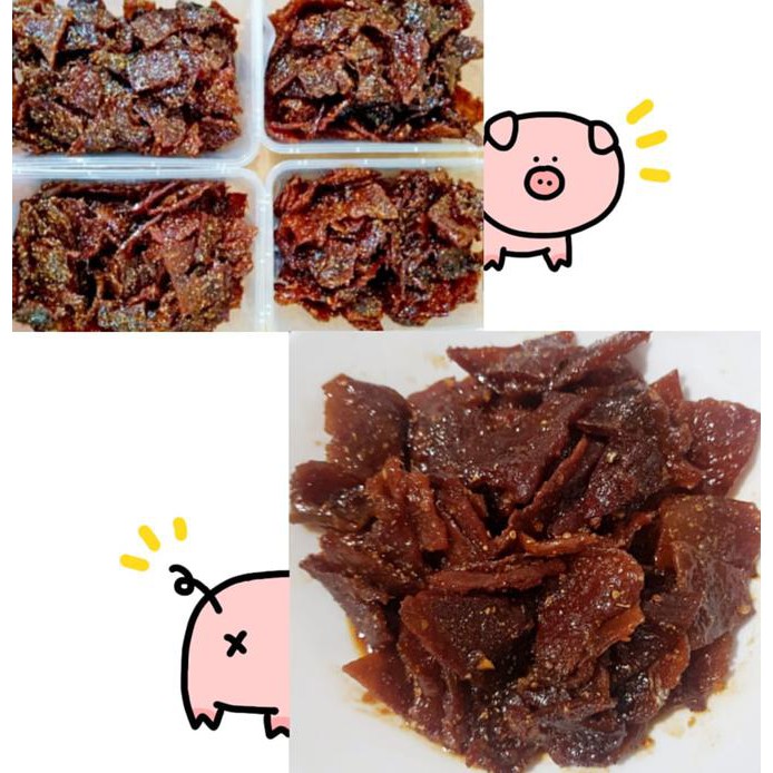 

Dendeng Babi Pork Jerky Enak “Eyang Coco” 400 Gram