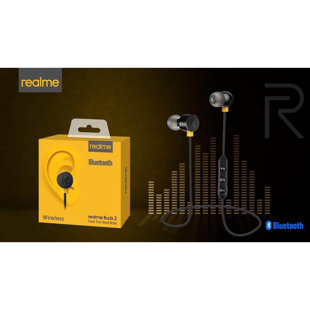 Headset Earphone Realme RMA101 Bluetooth {NUSA}