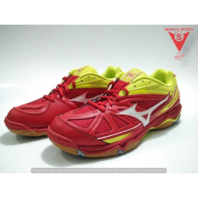 SEPATU VOLLEY MIZUNO WAVE HURRICANE RUNNING