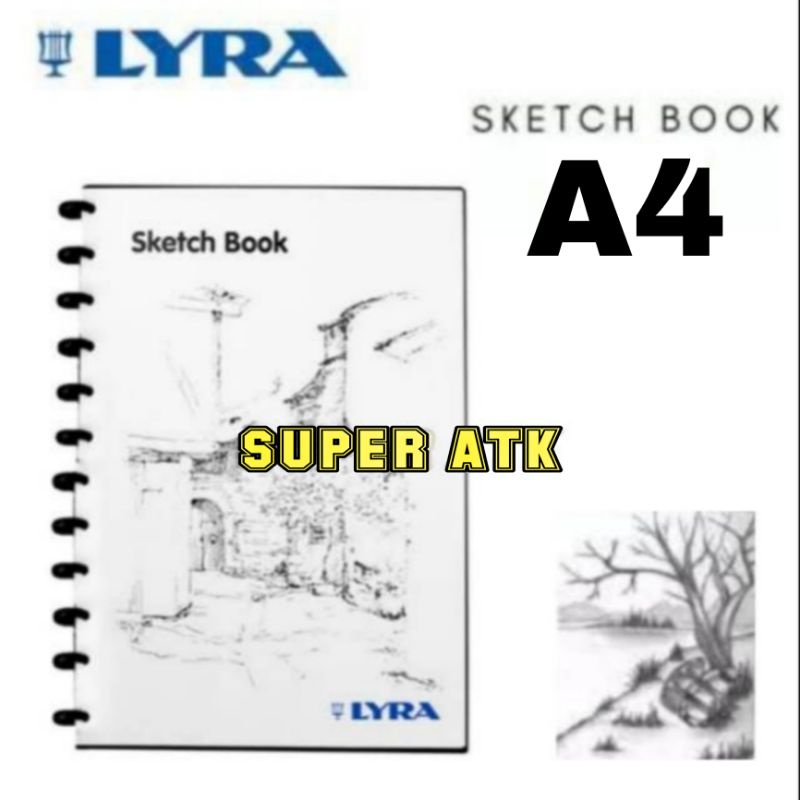 

BUKU SKETSA / SKETCHBOOK LYRA A4