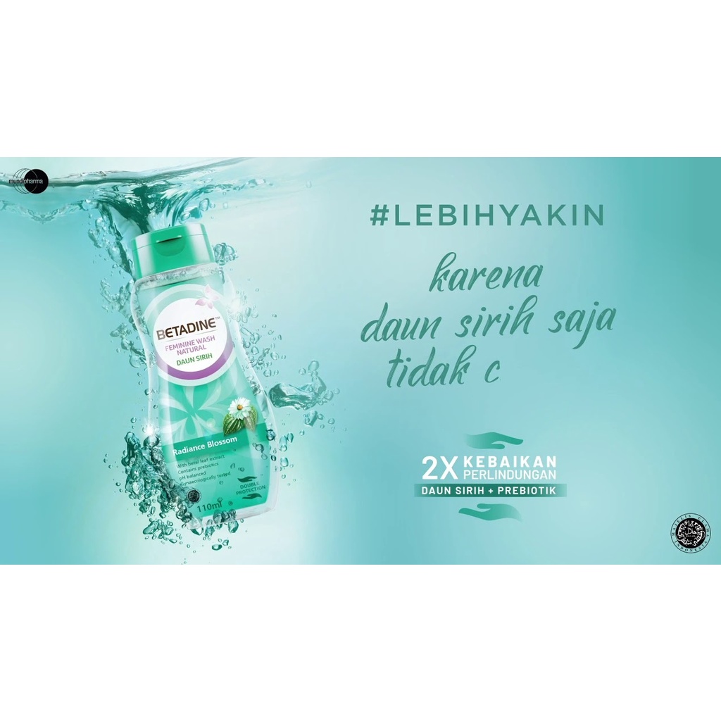 BETADINE FEMININE WASH NATURAL 110ml SALE - Hijau