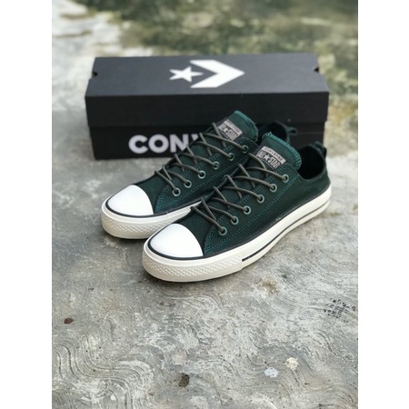 sepatu Converse 70s Allstar Hijau Army Pendek Sepatu Convers Pria Wanita Sepatu Kets Premium Quality