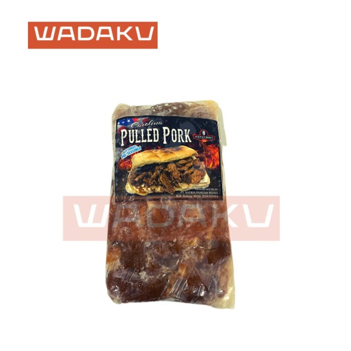 

Carolina pulled pork berat 200g tanpa pengawet dan msg