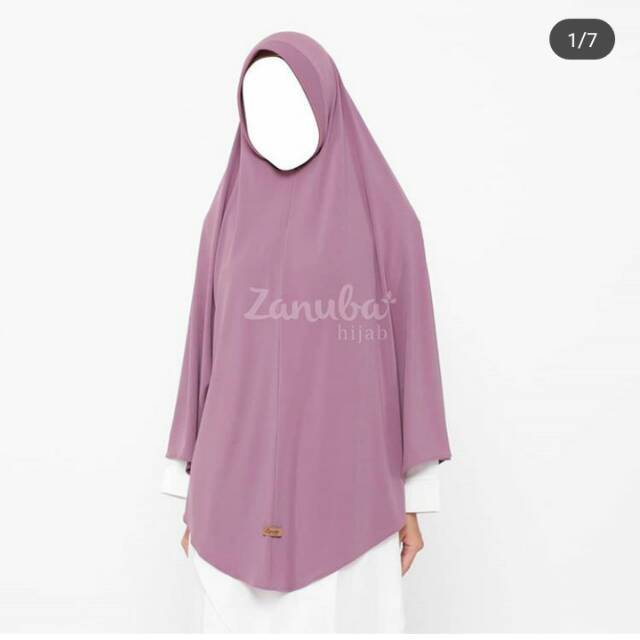 Daily Khimar Zanuba Warna Lilac