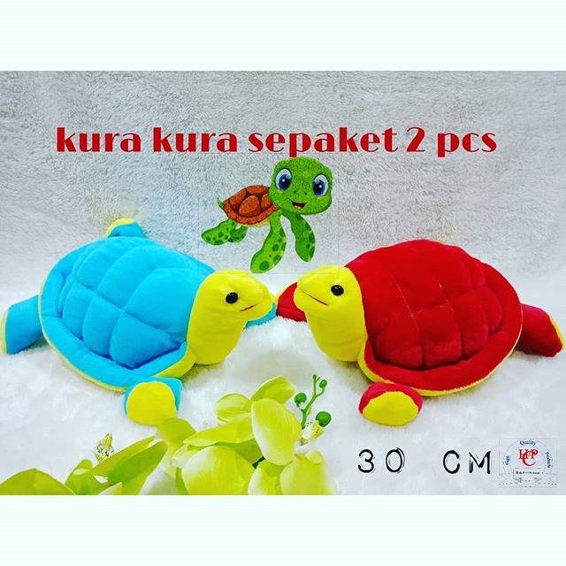Boneka kura kura lucu