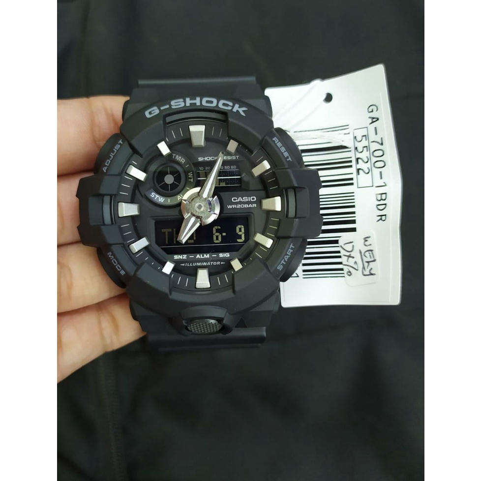 Jam Tangan Casio G-Shock GA-700-1BDR Original