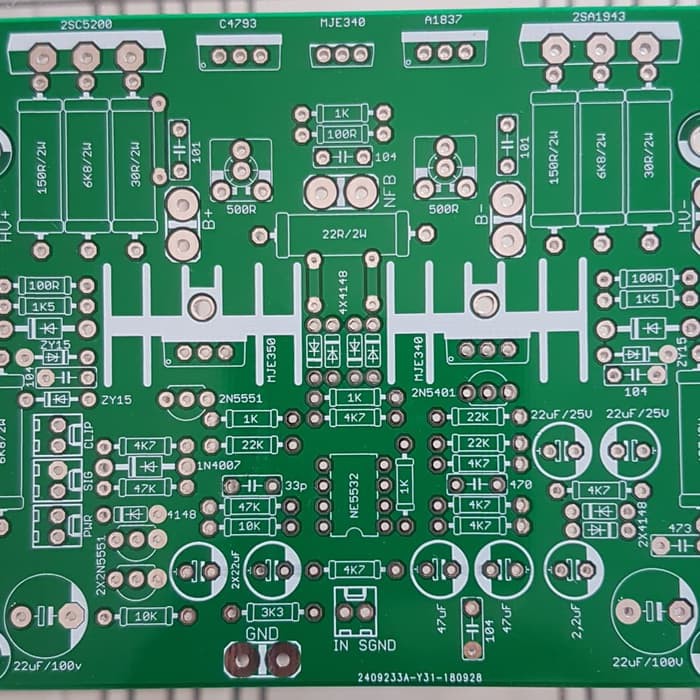 PCB B500TEF mini Double layer