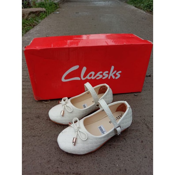 khainuna sepatu pesta anak pita bambu size 22-25 26-30