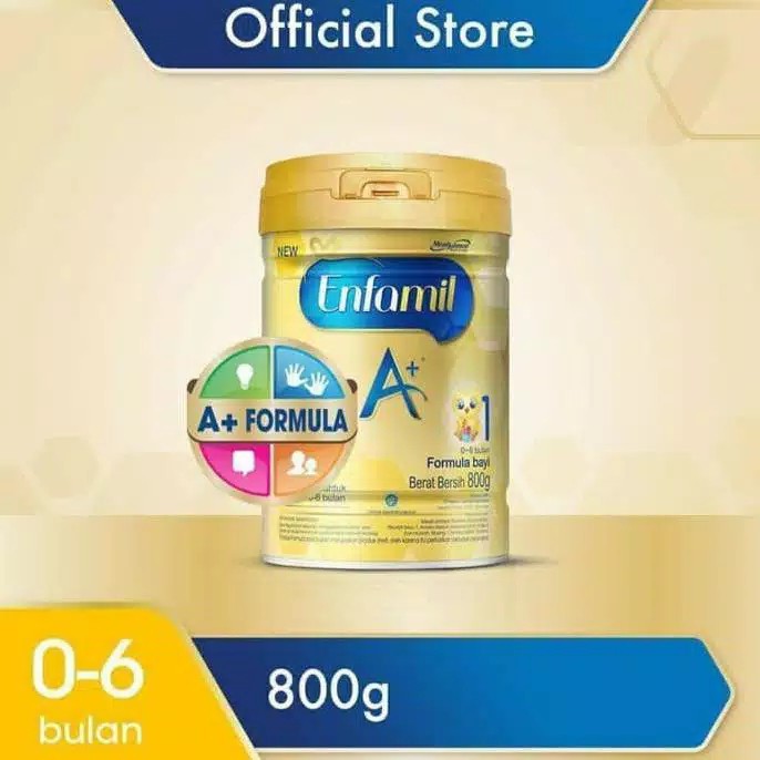 Enfamil A+ Tahap 1 dan Tahap 2 800 gram