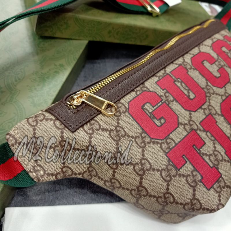 Waistbag Gucci Tiger Belt Bag Tas Pinggang Premium Quality