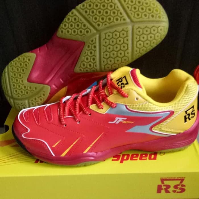 Sepatu Badminton RS Jeffer 704 JF 704 original
