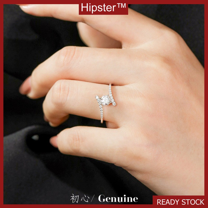 Cincin Moissanite Untuk Fashion