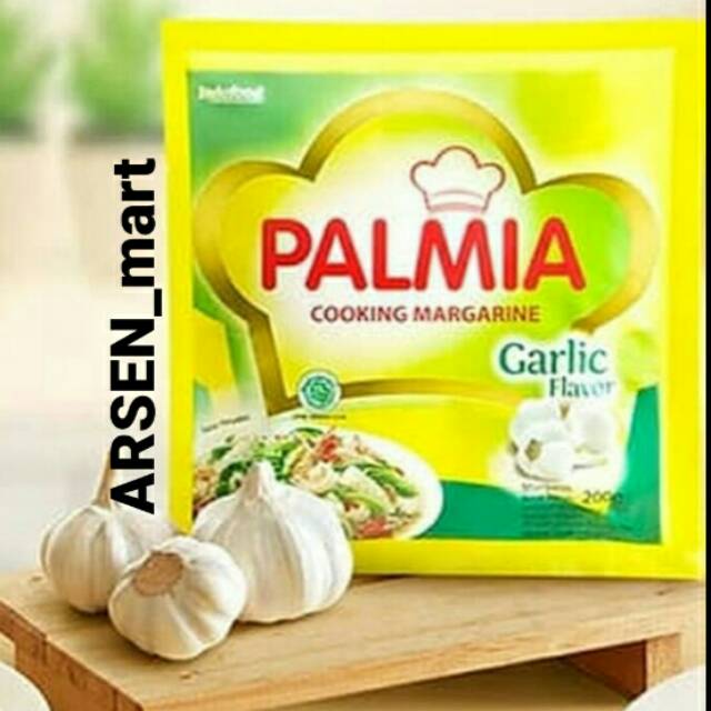 PALMIA margarine 200gr garlic(rasa bawang)