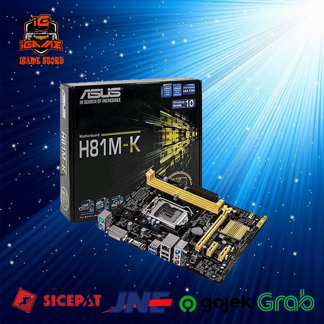 Motherboard ASUS H81MK - Socket LGA 1150 NAMPOL GAN