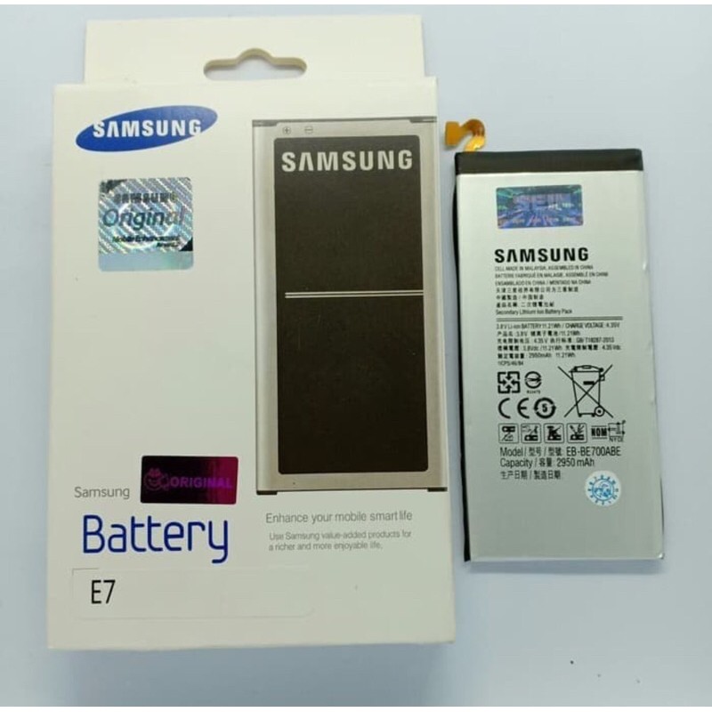 Baterai Original Samsung E7 Baterai / Batere / Battery