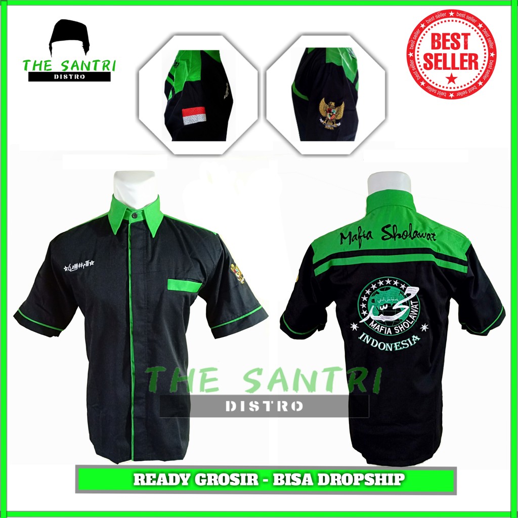 CL Baju Lengan Pendek Pecinta Sholawat Mafia Shalawat Gus Ali Gondrong