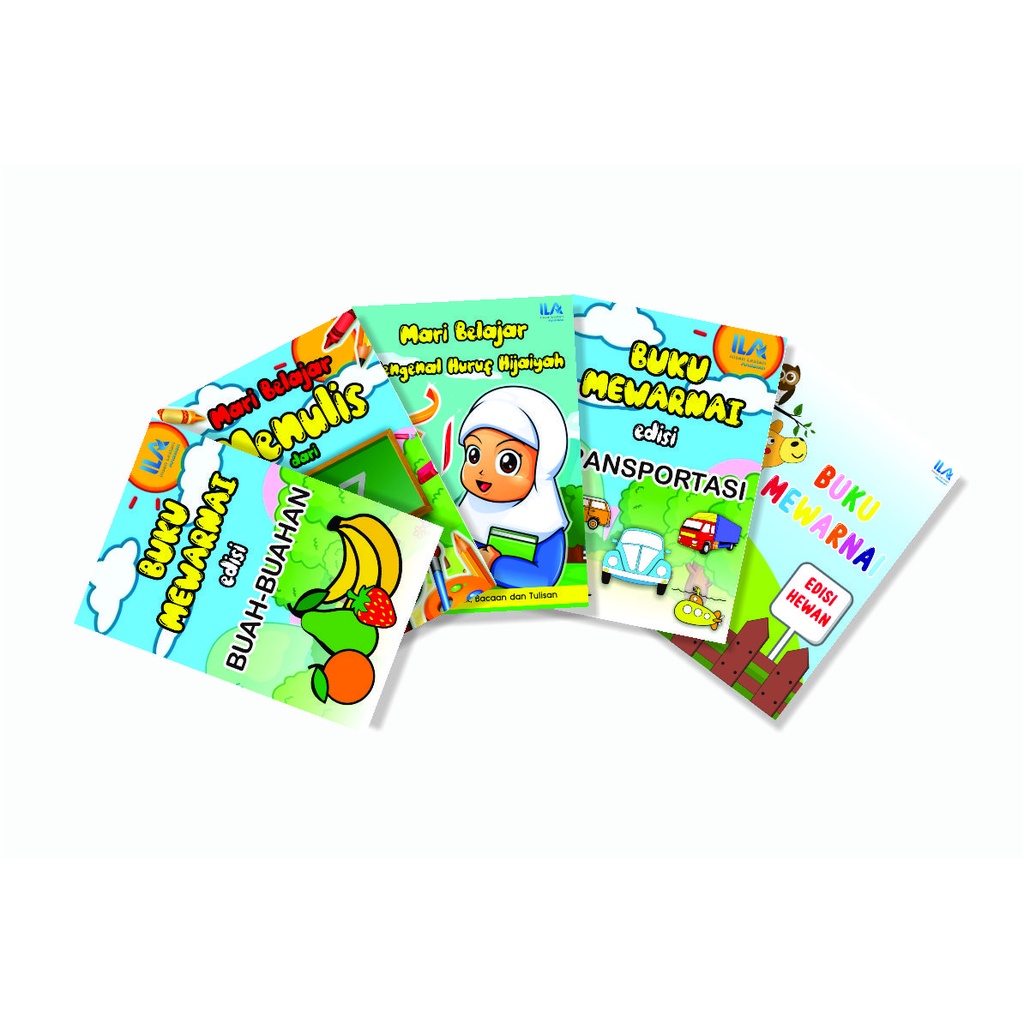 

Paket Buku Mewarnai Anak Ukuran 21 Cm x 29 Cm