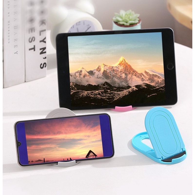 Stand Holder Hp / Tablet Portable Multifungsi Bisa Dilipat Untuk for   / Android