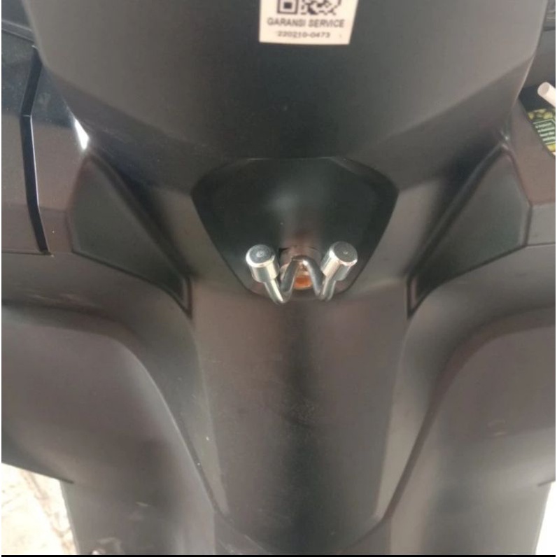 Gantungan barang chrome stainless vario nmax old mio beat scoopy dll