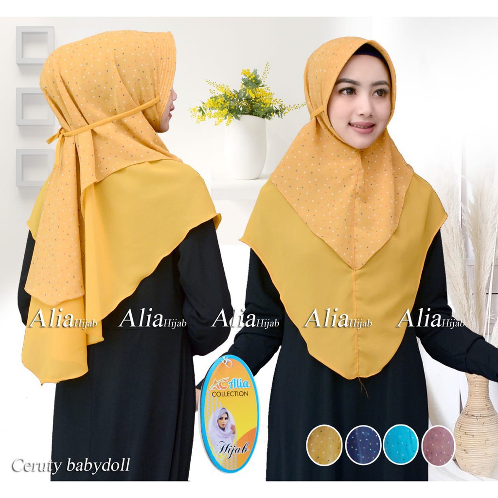 Hijab khimar Deqiara | Hijab Instan Ceruty