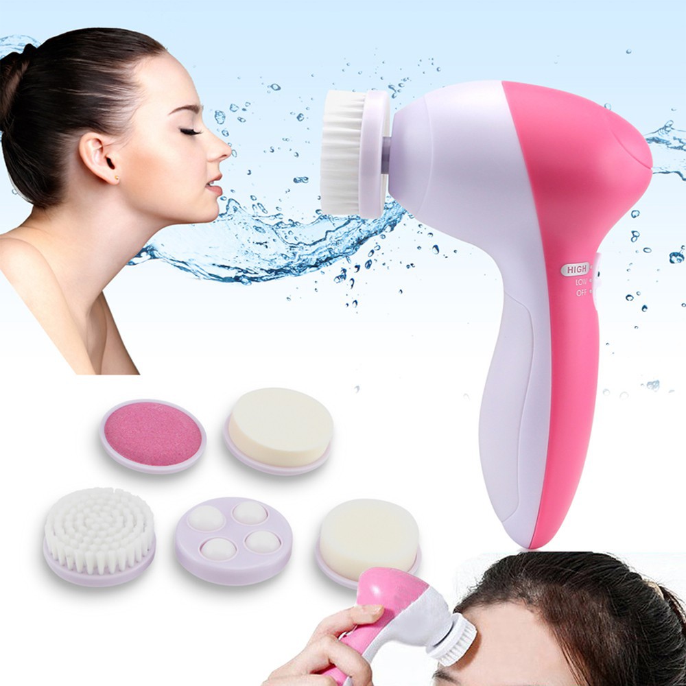 [COD] Alat Pijat Facial Pembersih Wajah 5in1 Beauty Care Massager Terapi Wajah l CARE MASSAGER NO 1