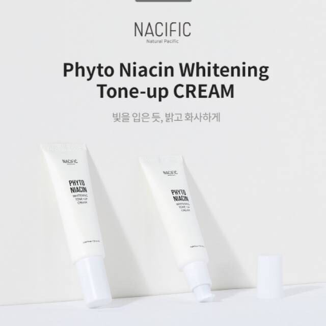 Nacific Natural Pacific Phyto Niacin Whitening Tone Up Cream 50ml Indonesia